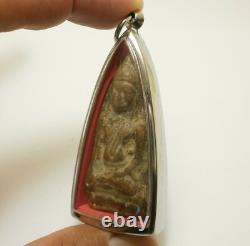 Phra Ruang Amulet Thai Antique Real Rare Buddha Pendant Lucky Rich Success Charm