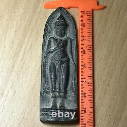 Phra Ruang Lang PuReal Temple Thai Buddha Buddhism Clay AMULET Medallions Charms