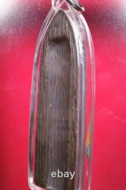 Phra Ruang Lang Rang Puen amulet from Wat Pho, BE 2515 Thai buddha amulet Card#1