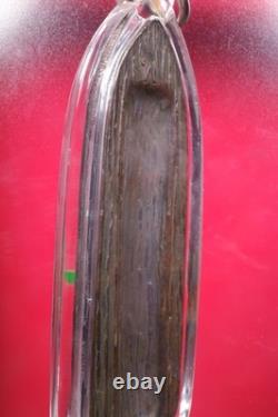 Phra Ruang Lang Rang Puen amulet from Wat Pho, BE 2515 Thai buddha amulet Card#1