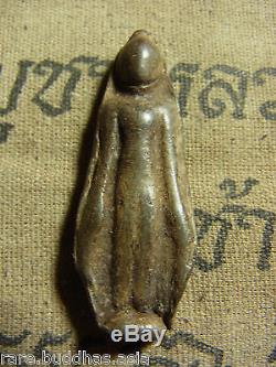 Phra Ruang Pird Lok, Nuer Din, Kru Kamphang Phet Buddha 3-400 yr Thai Amulet