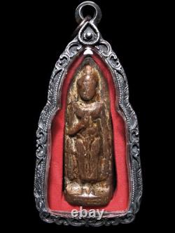 Phra Ruang Standing Buddha Blessing Posture Early Era LP Kuai Thai Buddha Amulet