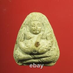 Phra Sangkajai (Nuer Phong) Wat PASAT Temple, BE. 2506 & CARD Thai buddha amulet#6