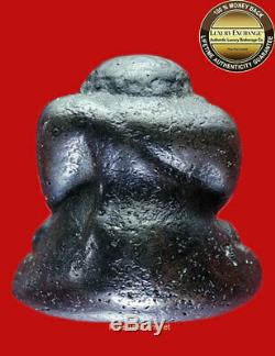 Phra Sangkatcai Chaingsaen Era Buddha Bronze Small Stautue Very Rare Thai Amulet