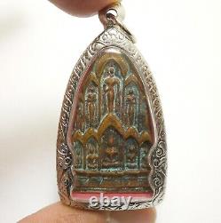 Phra Sibtud Lp Ngern Donyaihom Amulet 2 Blessed In 1969 Powerful Buddha Pendant