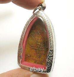 Phra Sibtud Lp Ngern Donyaihom Amulet 2 Blessed In 1969 Powerful Buddha Pendant