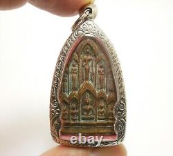 Phra Sibtud Lp Ngern Donyaihom Amulet 3 Blessed In 1969 Powerful Buddha Pendant