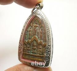 Phra Sibtud Lp Ngern Donyaihom Amulet 3 Blessed In 1969 Powerful Buddha Pendant