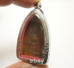 Phra Sibtud Lp Ngern Donyaihom Amulet 3 Blessed In 1969 Powerful Buddha Pendant