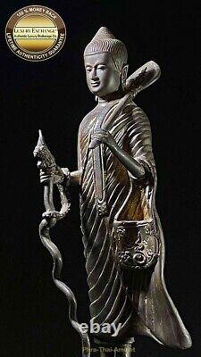 Phra Sivalee Arahan Of Good Fortune Buddha 10high Bucha Size Old Thai Amulet