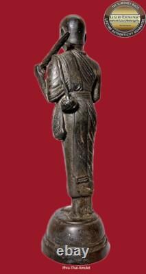 Phra Sivalee Buddha Antigue Statue Bronze Hight 10 Bucha Size Old Thai Amulet