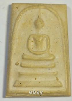 Phra Somdej 100yr. Wat Rakang Thai Amulet Buddha magic Talisman B. E. 2515