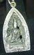 Phra Somdej Back Chinese Character Talisman Magic Thai Buddha Antique Amulet