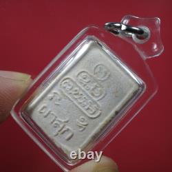 Phra Somdej Chao Khun Nor Pim Lek, BE 2513, thai buddha amulet & Card #2