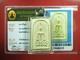 Phra Somdej Chao Khun Nor Pim Ras sa me, BE 2513, thai buddha amulet & Card