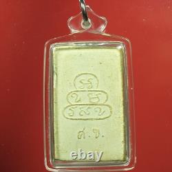 Phra Somdej Chao Khun Nor Pim Ras sa me, BE 2513, thai buddha amulet & Card