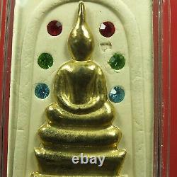 Phra Somdej LP Koon wat banrai Roon Tha-han-pran2555 Thai buddha amulet& Card#2