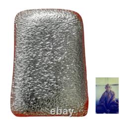 Phra Somdej Leklai Silver Mercury Sacred Magic Thai Buddha Amulet Luang Pu Lamai