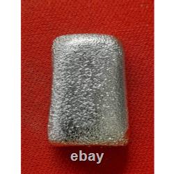 Phra Somdej Leklai Silver Mercury Sacred Magic Thai Buddha Amulet Luang Pu Lamai