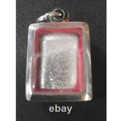Phra Somdej Leklai Silver Mercury Sacred Magic Thai Buddha Amulet Luang Pu Lamai