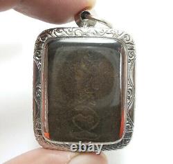 Phra Somdej Lp Boon 7 Bases Magic Healing Thai Buddha Good Health Amulet Pendant