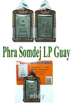 Phra Somdej Lp Kuay Chainat Certificated Thai Buddha Amulet