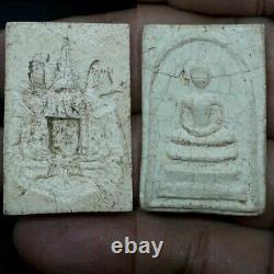 Phra Somdej Lp Nak Wat Rakang Tra phandin Thai Buddha Amulet Rare Old 100 Years