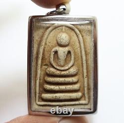Phra Somdej Lp Pae Pun Blessed In 1967 Buddha Thai 2510 Be Amulet Lucky Success