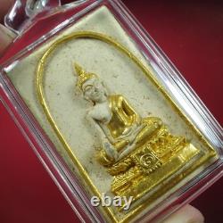 Phra Somdej, Lp Tae Wat Samngam BE. 2516 Nur Phong, Thai buddha amulet. CARD#3