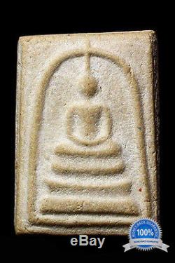 Phra Somdej Lp Toh Wat Rakang Buddha Thai Original Amulet Real Silver case
