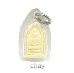 Phra Somdej Nga Gae carved Thai Buddha Amulet Pendant Nang Kwak Good Fortune