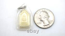 Phra Somdej Nga Gae carved Thai Buddha Amulet Pendant Nang Kwak Good Fortune