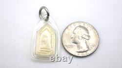 Phra Somdej Nga Gae carved Thai Buddha Amulet Pendant Nang Kwak Good Fortune