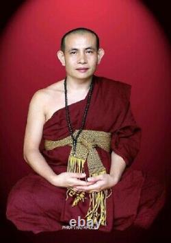 Phra Somdej Payayiewdam Kruba Boonchum 2557 Magic Ebony Craft Buddha Thai Amulet