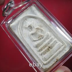 Phra Somdej, (Pim Nha Nou) LP kuay BE. 2509. Thai buddha amulet & CARD #6