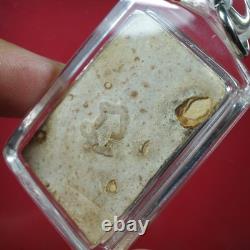 Phra Somdej, (Pim Nha Nou) LP kuay BE. 2509. Thai buddha amulet & CARD #6