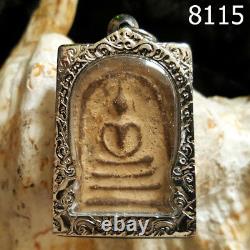 Phra Somdej Red Stamp Jaokhun Nor Sacred Buddha Wat Thepsirin Thai Amulet#8115