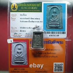 Phra Somdej Sivalee LP kuay Wat Kositaram BE. 2515. Thai buddha amulet & CARD #5