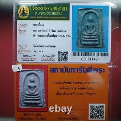 Phra Somdej Sivalee LP kuay Wat Kositaram BE. 2515. Thai buddha amulet & CARD #5