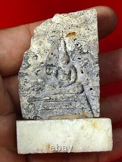 Phra Somdej Stone 300 Yod Carved Phathat Thai Buddha Amulet Talisman Charm M119