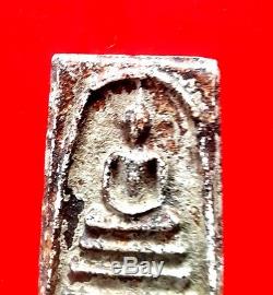 Phra Somdej Toh Bangkhunprom Buddha Phim Sendai Silver Case Thai Amulet