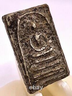 Phra Somdej Toh Wat Rakang Phim Sen-dai! Old Rare Thai Amulet Buddha Magic K394