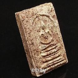 Phra Somdej Wat BangKhunProm Back Chedi BE2547 Luck Wealth Thai Buddha Amulet