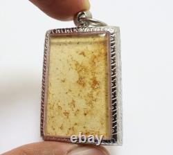 Phra Somdej Wat Chalermphrakiat Pendant 2 Bless 1900 Thai Buddha Miracle Amulet