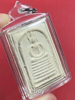 Phra Somdej, Wat Ket Chaiyo, Angthong, 7 based, BE2515 Thai buddha amulet&Card#2