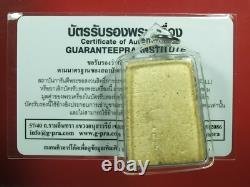 Phra Somdej Wat PASAT Temple, PhimProkpo. BE. 2506 & Thai buddha amulet CARD #4