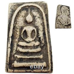 Phra Somdej Wat Rakang Chedi Form BE2412 (1869) Sacred Powder Thai Buddha Amulet