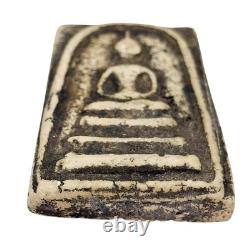 Phra Somdej Wat Rakang Chedi Form BE2412 (1869) Sacred Powder Thai Buddha Amulet