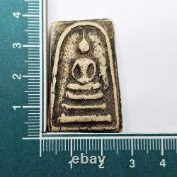 Phra Somdej Wat Rakang Chedi Form BE2412 (1869) Sacred Powder Thai Buddha Amulet