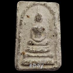Phra Somdej Wat Rakang Kes Bua Toom BE2409 Thai Buddha Amulet Rare Antique